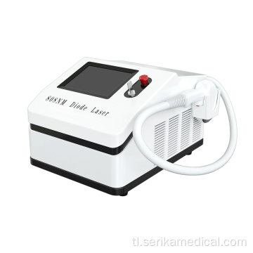 Portable 808nm Diode Laser Hair Removal Machine.